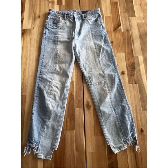 ALLSAINTS Kim Two Tone Jeans - Picture 4 of 7